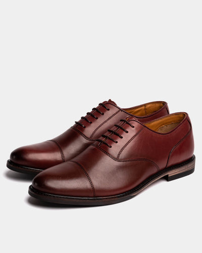MAUDSLEY // OXBLOOD-Men's Shoes | LANX Proper Men's Shoes