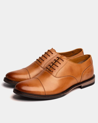 MAUDSLEY // TAN-Men's Shoes | LANX Proper Men's Shoes