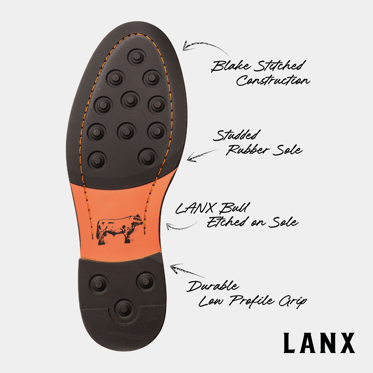 TASKER // BRONZE BROWN-Men's Boots | LANX Proper Men's Shoes