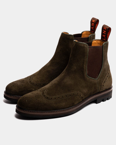 MITTON // KHAKI SUEDE-Men's Chelsea | LANX Proper Men's Shoes
