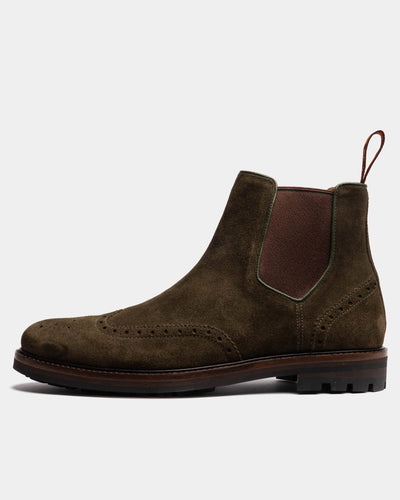 MITTON // KHAKI SUEDE-Men's Chelsea | LANX Proper Men's Shoes