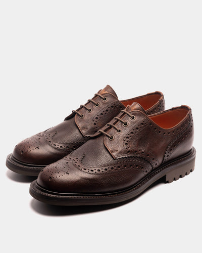 RISHTON // BROWN GRAINED-Men's Shoes | LANX Proper Men's Shoes