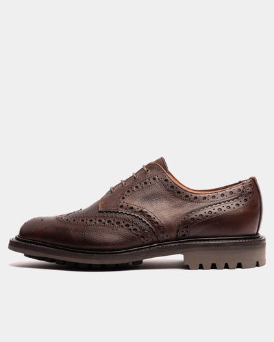 RISHTON // BROWN GRAINED-Men's Shoes | LANX Proper Men's Shoes