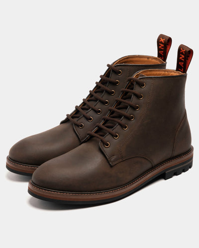 SETTLE // BROWN DISTRESSED-Men's Boots