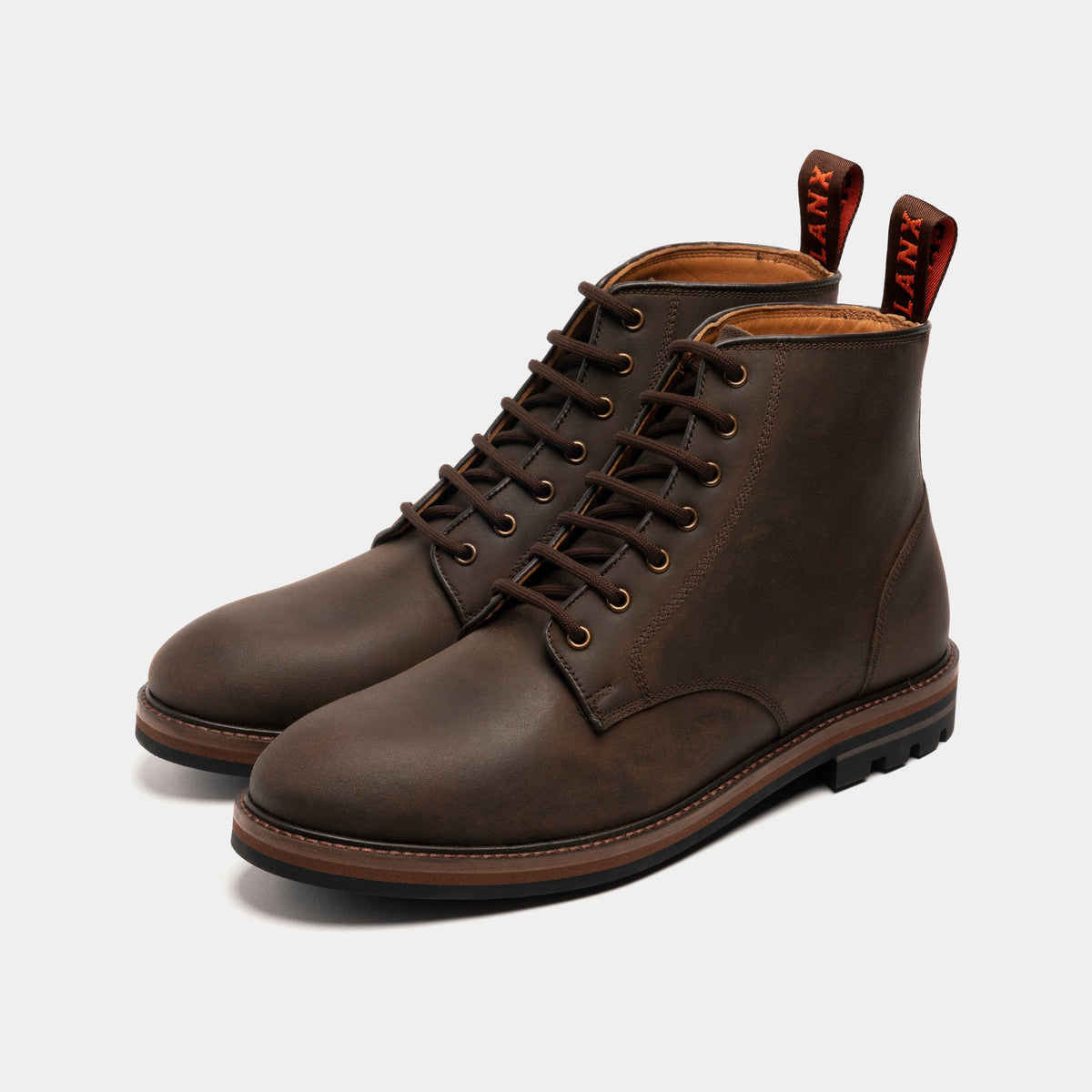 SETTLE // BROWN DISTRESSED-Men's Boots