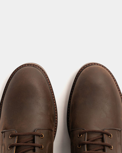 SETTLE // BROWN DISTRESSED-Men's Boots