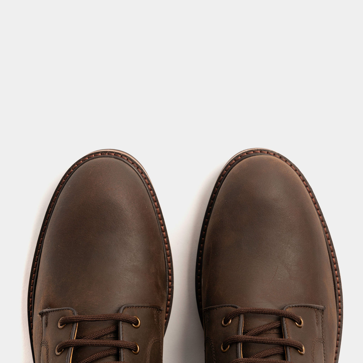 SETTLE // BROWN DISTRESSED-Men's Boots