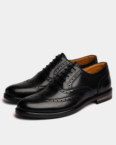 SHIREBURN // BLACK-Men's Shoes | LANX Proper Men's Shoes