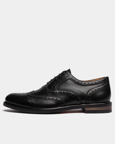 SHIREBURN // BLACK-Men's Shoes | LANX Proper Men's Shoes