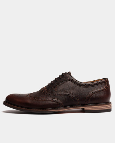 SHIREBURN // CHESTNUT GRAINED-Men's Shoes | LANX Proper Men's Shoes