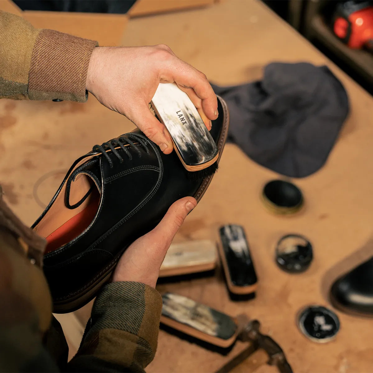 CLEASBY / SHOE BRUSH-Shoe Care