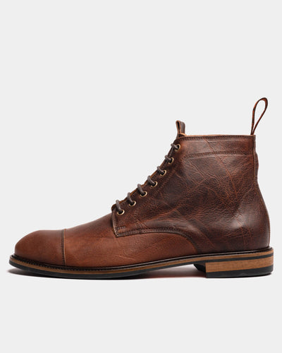 TASKER // BURGUNDY GAUCHO-Men's Boots | LANX Proper Men's Shoes