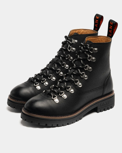 WHALLEY / BLACK GRAINED-Women’s Boots | LANX Proper Men's Shoes