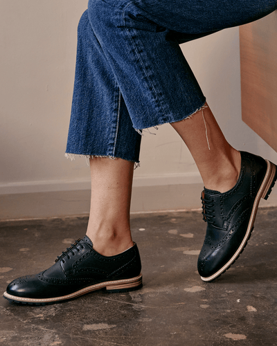 WHITEWELL / BLACK-Women’s Shoes | LANX Proper Men's Shoes