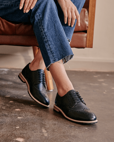 WHITEWELL / BLACK-Women’s Shoes | LANX Proper Men's Shoes