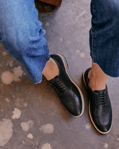 WHITEWELL / BLACK-Women’s Shoes | LANX Proper Men's Shoes