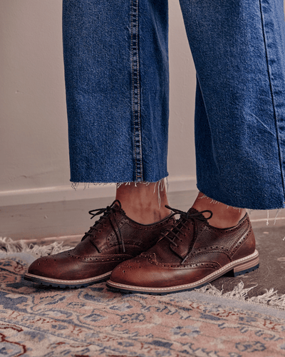 WHITEWELL / CHESTNUT GRAINED-Women’s Shoes | LANX Proper Men's Shoes