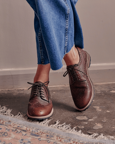 WHITEWELL / CHESTNUT GRAINED-Women’s Shoes | LANX Proper Men's Shoes