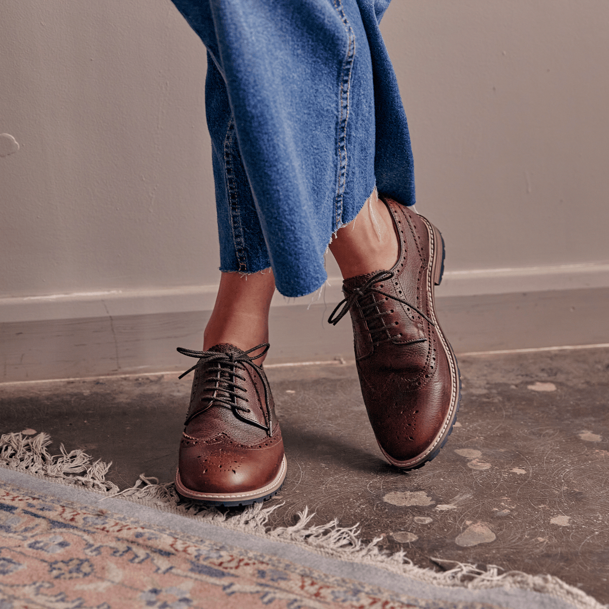 WHITEWELL / CHESTNUT GRAINED-Women’s Shoes | LANX Proper Men's Shoes