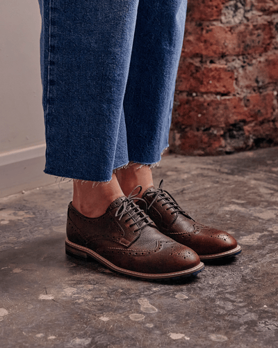 WHITEWELL / CHESTNUT GRAINED-Women’s Shoes | LANX Proper Men's Shoes