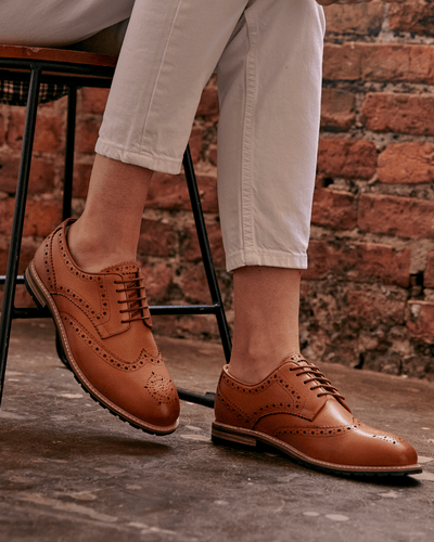 WHITEWELL / TAN-Women’s Shoes | LANX Proper Men's Shoes
