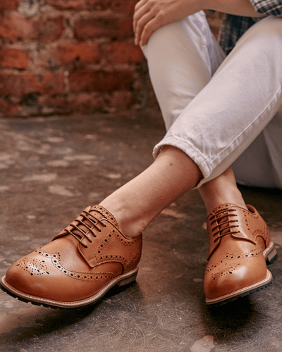 WHITEWELL / TAN-Women’s Shoes | LANX Proper Men's Shoes