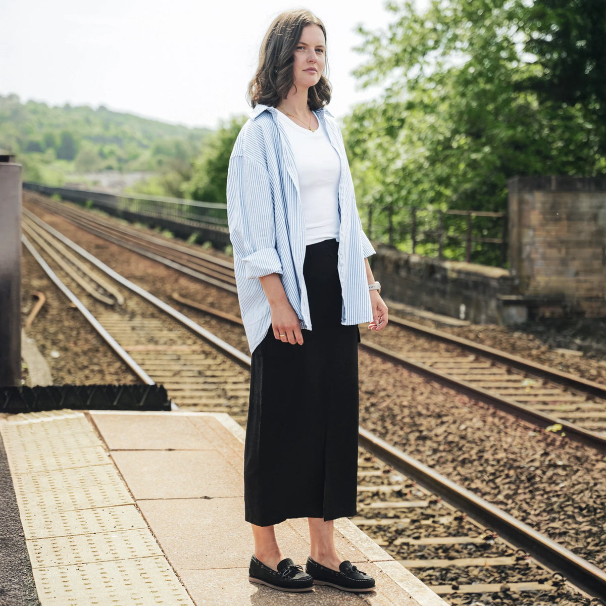 LYTHAM / BLACK GRAINED-Women’s Casual | LANX Proper Men's Shoes