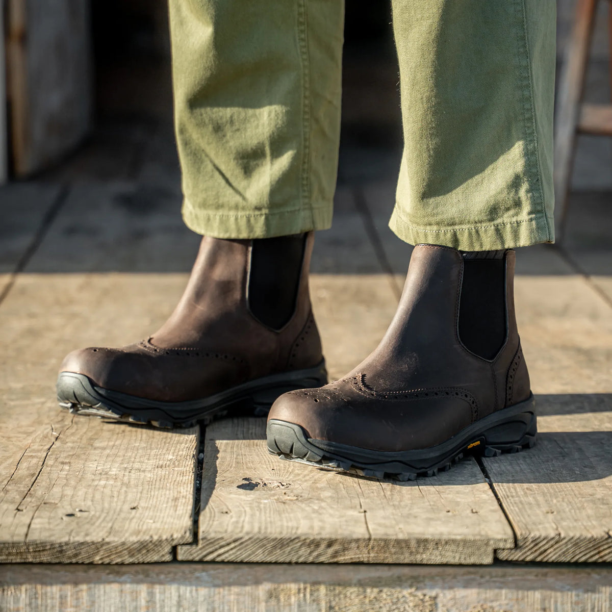 MALHAM // BROWN DISTRESSED-Men's Outdoor | LANX Proper Men's Shoes