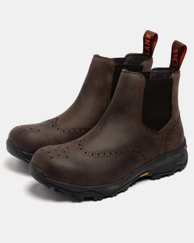 MALHAM // BROWN DISTRESSED-Men's Outdoor | LANX Proper Men's Shoes