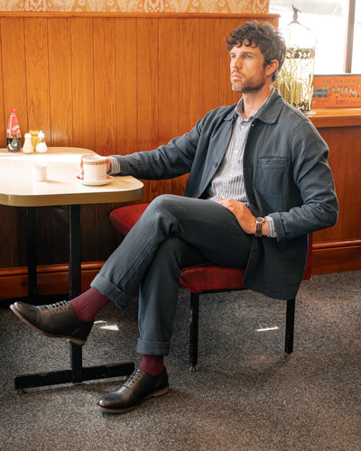 MAUDSLEY // BLACK-Men's Shoes | LANX Proper Men's Shoes