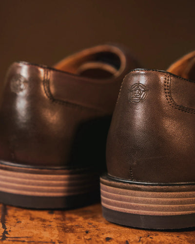 MAUDSLEY // BROWN-Men's Shoes | LANX Proper Men's Shoes