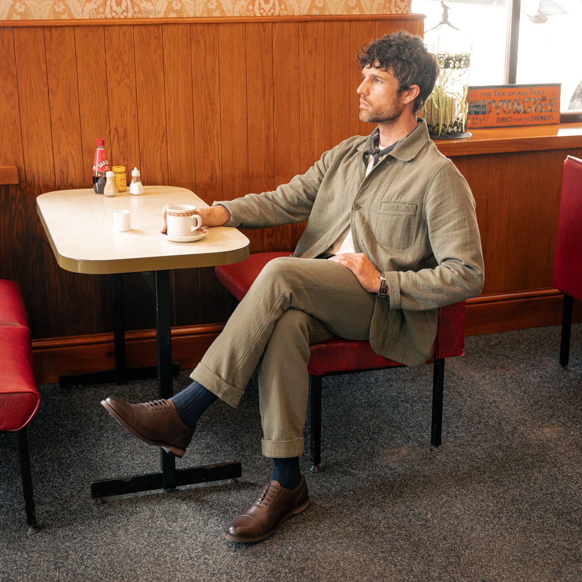MAUDSLEY // BROWN-Men's Shoes | LANX Proper Men's Shoes
