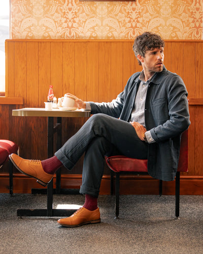 MAUDSLEY // TAN-Men's Shoes | LANX Proper Men's Shoes
