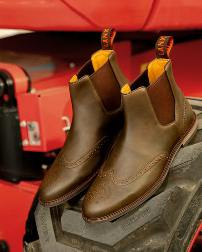 MITTON // GRFC BROWN DISTRESSED-Men's Chelsea