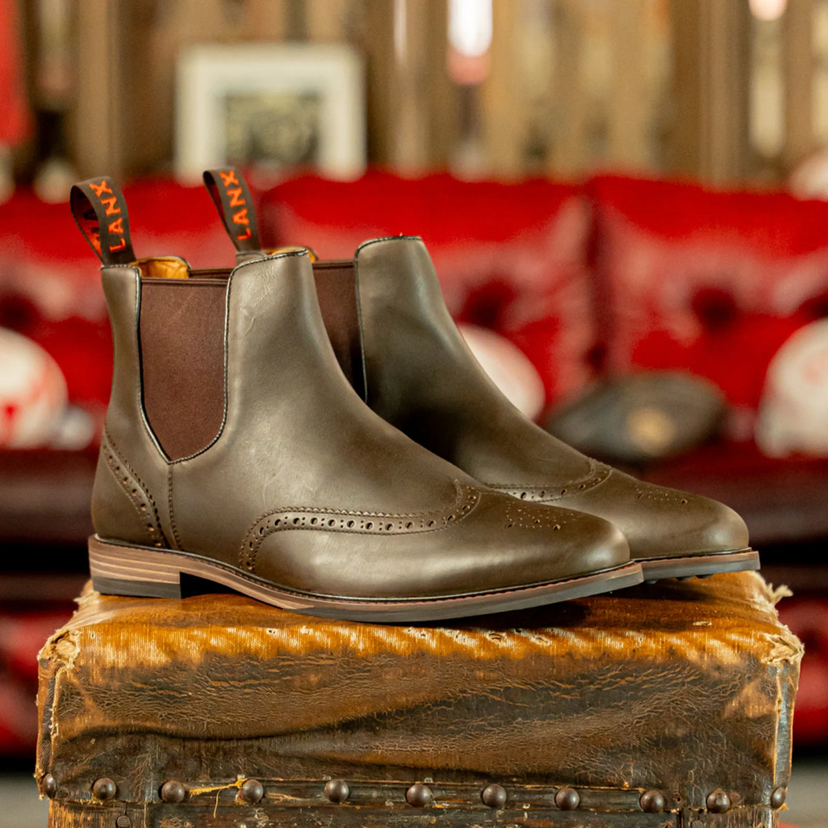 MITTON // GRFC BROWN DISTRESSED-Men's Chelsea