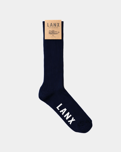 DRESS SOCK / NAVY-Socks | LANX Proper Men's Shoes
