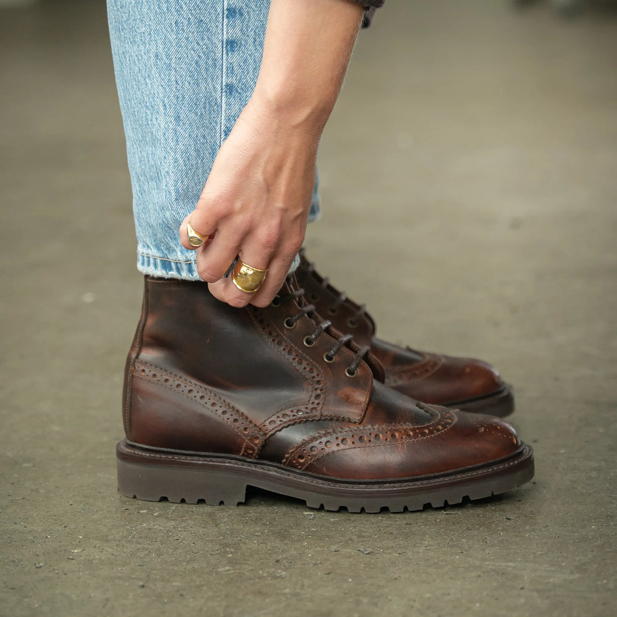 NEWCHURCH / CARAMEL-Women’s Boots