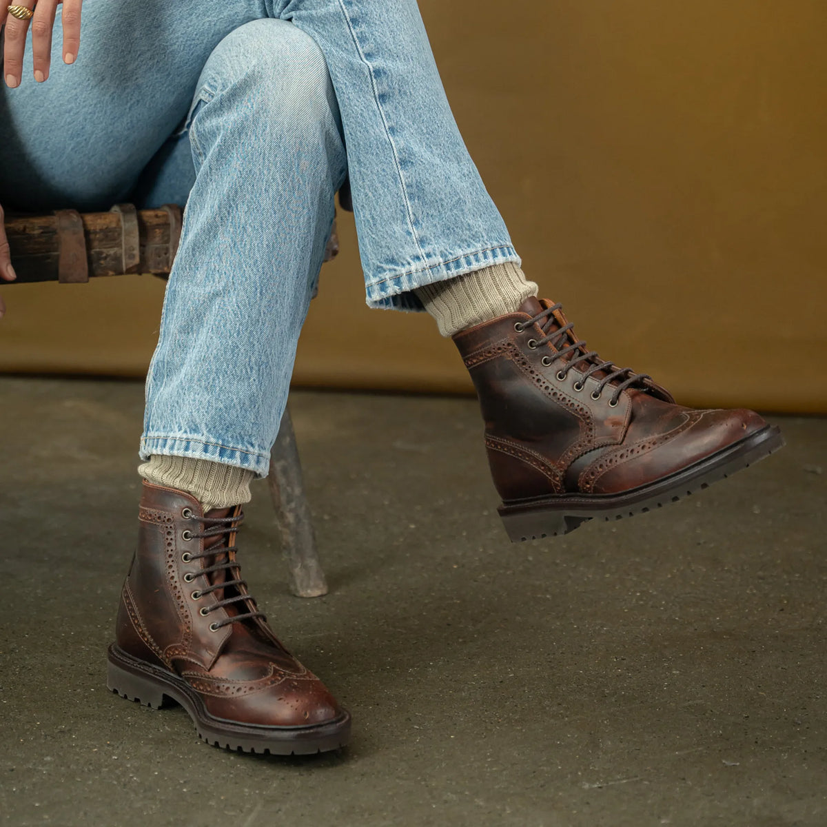 NEWCHURCH / CARAMEL-Women’s Boots