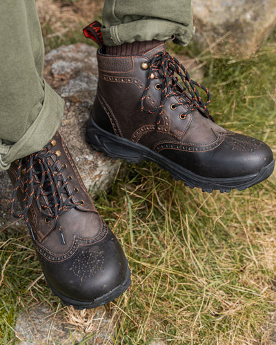 PENDLE // BLACK & BROWN-Men's Outdoor | LANX Proper Men's Shoes