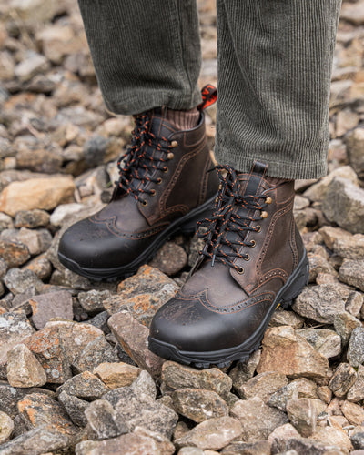 PENDLE // BLACK & BROWN-Men's Outdoor | LANX Proper Men's Shoes