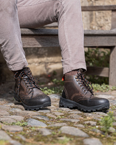 PENDLE // BLACK & BROWN-Men's Outdoor | LANX Proper Men's Shoes
