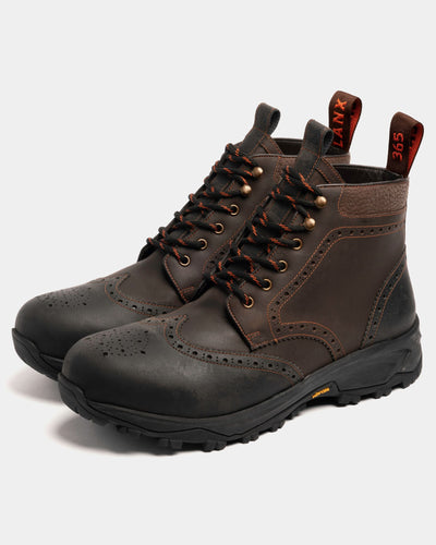 PENDLE // BLACK & BROWN-Men's Outdoor | LANX Proper Men's Shoes