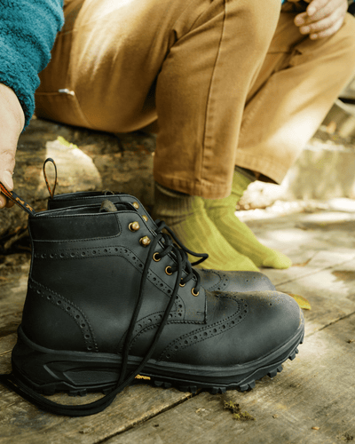 PRESCOTT // MATT BLACK-Men's Outdoor | LANX Proper Men's Shoes