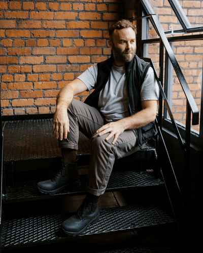 PRESCOTT // MATT BLACK-Men's Outdoor | LANX Proper Men's Shoes