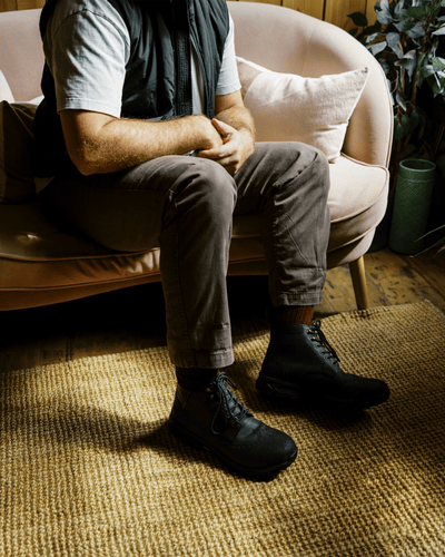 PRESCOTT // MATT BLACK-Men's Outdoor | LANX Proper Men's Shoes