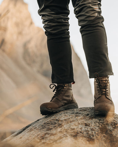 PENDLE // BROWN DISTRESSED-Men's Outdoor | LANX Proper Men's Shoes