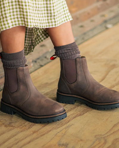 REED / BROWN-Women’s Chelsea | LANX Proper Men's Shoes