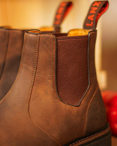 REED / BROWN-Women’s Chelsea | LANX Proper Men's Shoes
