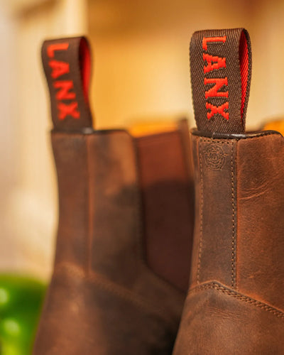 REED / BROWN-Women’s Chelsea | LANX Proper Men's Shoes