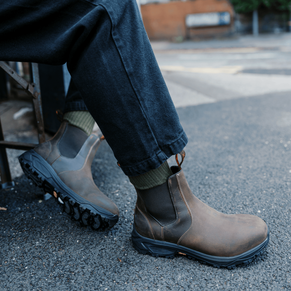 RAINFORD // BROWN DISTRESSED-Men's Outdoor | LANX Proper Men's Shoes